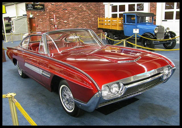 1963 Ford Thunderbird old car