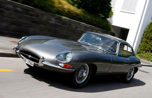 1961 Jaguar E-Type sports car
