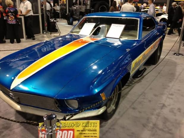 1970 Ford Mustang Mach 1 muscle car