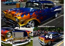 1957 Chevrolet Bel Air Flame Design